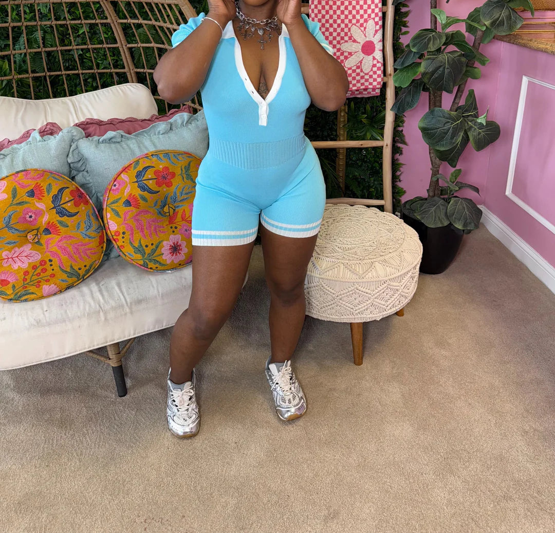 Link-Up Knit Romper