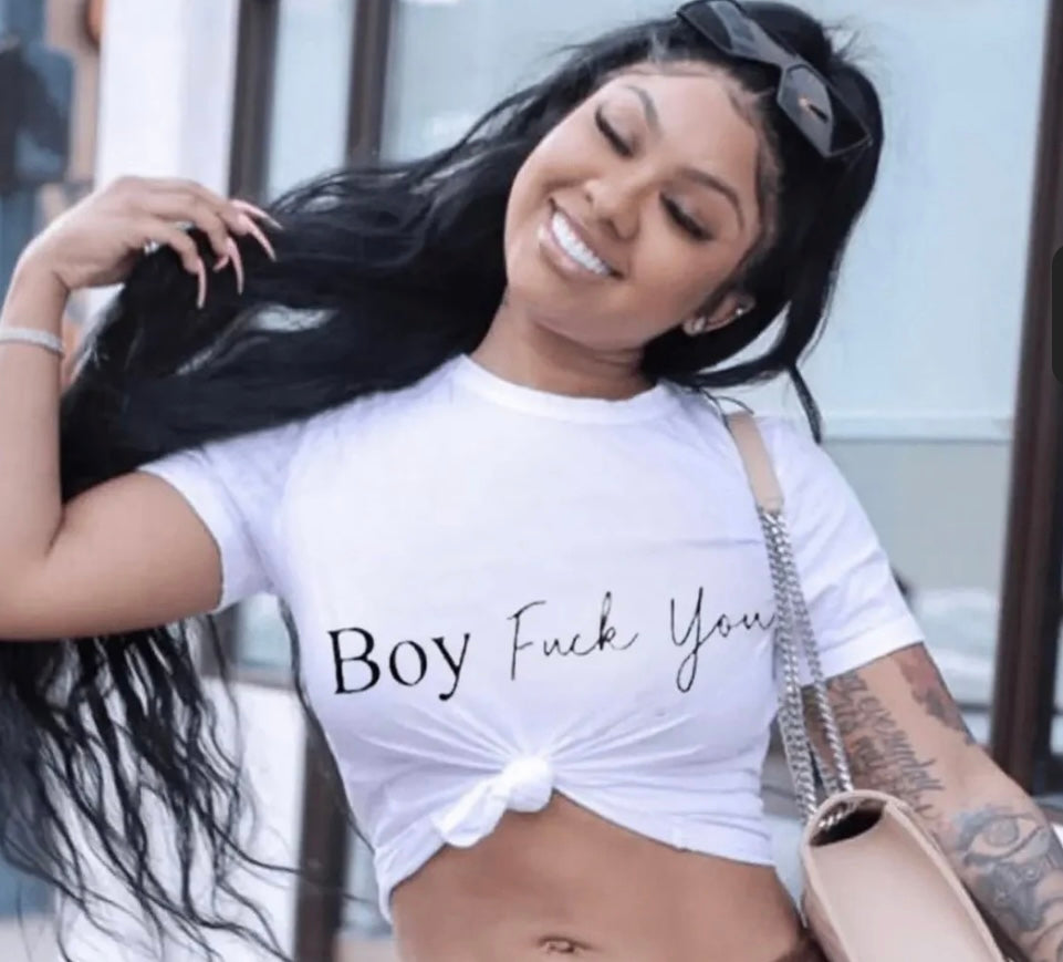 Boy Fuck You tshirt plus