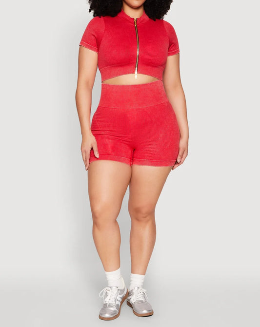 Snatched Plus Size Set