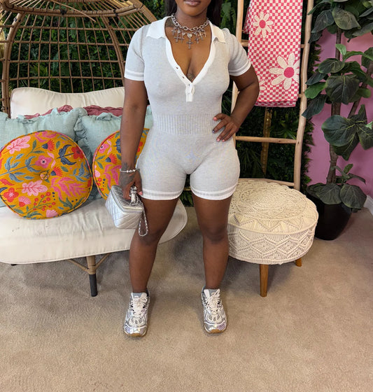 Link-Up Knit Romper