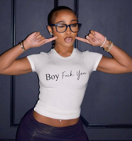 Boy Fuck You tshirt plus