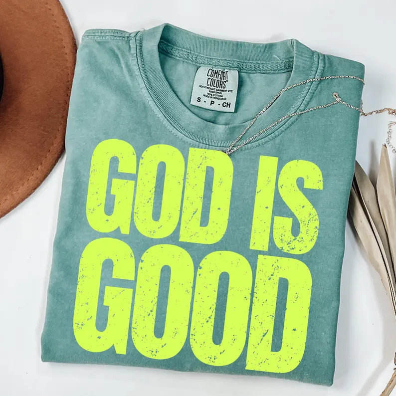 God is Good tshirt plus