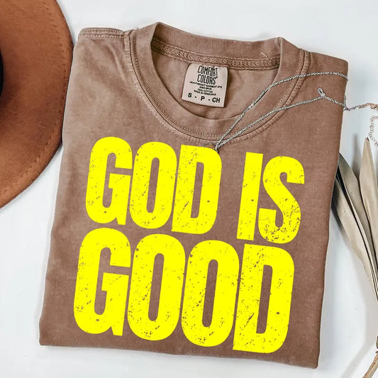 God is Good tshirt plus