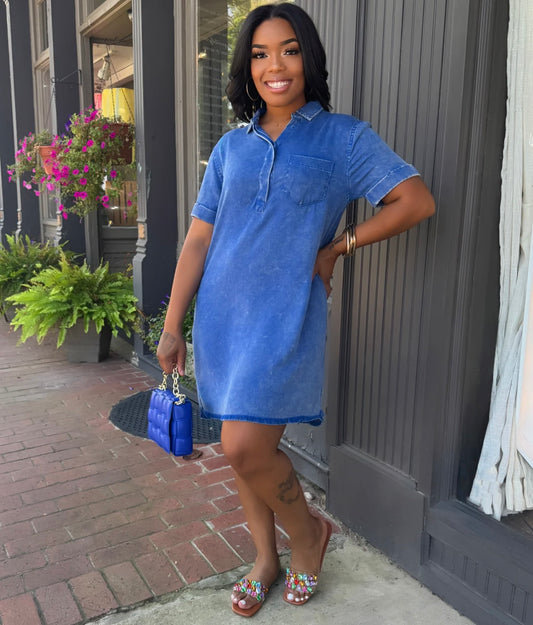 Faded Vibes Dress